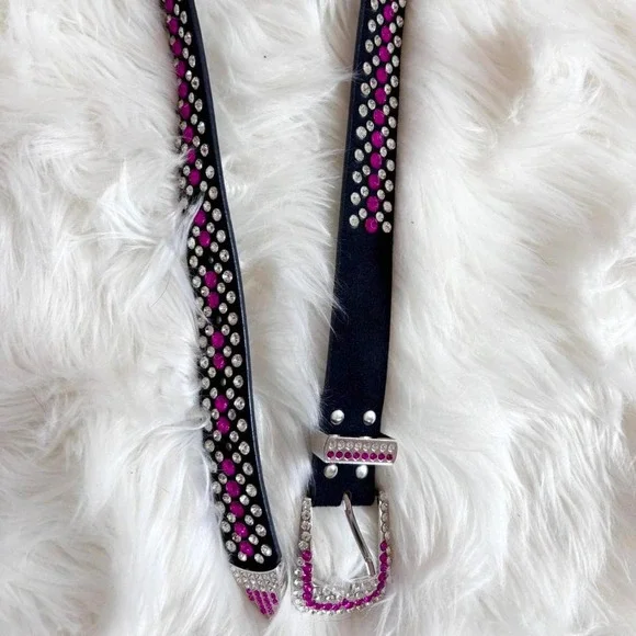 Y2K Rhinestone Belt - Picture 5 of 8